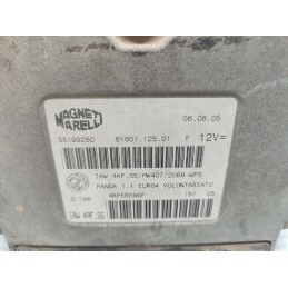 CENTRALINA MOTORE FIAT PANDA 1.1 MARELLI IAW4AFSS 55196260 USATA