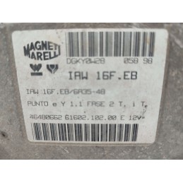 46480662 CENTRALINA MOTORE FIAT PUNTO LANCIA Y 1.1 BENZINA MARELLI IAW16FEB 
