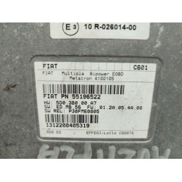 CENTRALINA MOTORE FIAT MULTIPLA 1.6 BIPOWER 2006-10 55196522 USATA