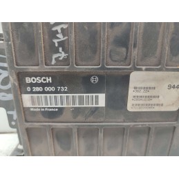 CENTRALINA MOTORE FIAT UNO 1.1 BENZINA BOSCH 0280000732 USATA