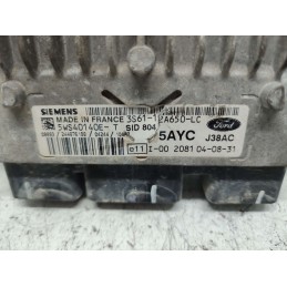 CENTRALINA MOTORE FORD FIESTA 1.4 TDCI SIEMENS 5WS40140E-T USATA