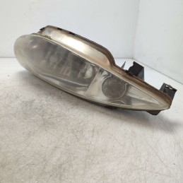 9628666880 Faro fanale proiettore gruppo ottico frontale SX Peugeot 206 1998-10 danneggiato