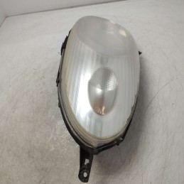 89900075 Faro fanale proiettore gruppo ottico frontale DX Nissan Micra K12 2002-10 1 gancio rotto