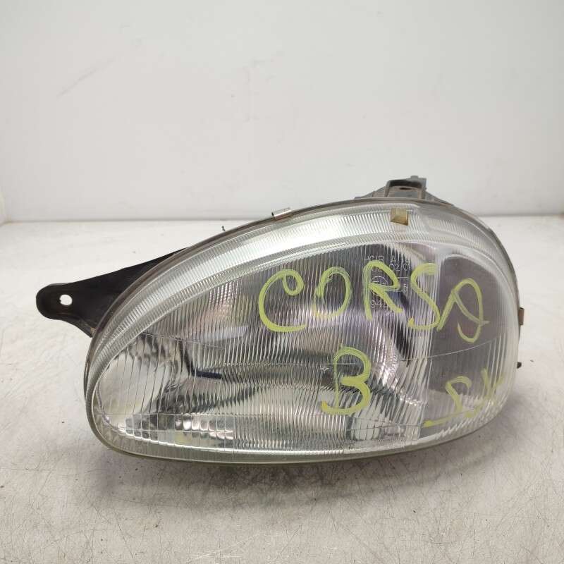 Faro fanale proiettore gruppo ottico frontale Opel Corsa B 1993-00 ant SX