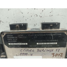 9642414580 CENTRALINA MOTORE CITROËN BERLINGO 1.2 1999-11 LUCAS 65591588 