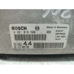 9641606980 CENTRALINA MOTORE PEUGEOT 206 2.0 HDI 2004 BOSCH 0281010500 