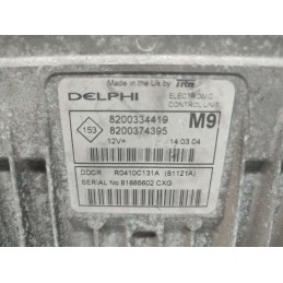 8200334419 CENTRALINA MOTORE RENAULT MEGANE MK2 1.5 DCI 2002-10 DELPHI 8200374395 