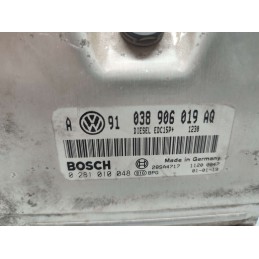 038906019AQ CENTRALINA MOTORE VOLKSWAGEN GOLF IV 4 9703 ARL 2001 BOSCH 0281010048 