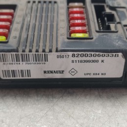 8200306033B centralina ecu scatola porta fusibili Renault Megane MK2 1.5 DCI 2002-10 Delphi