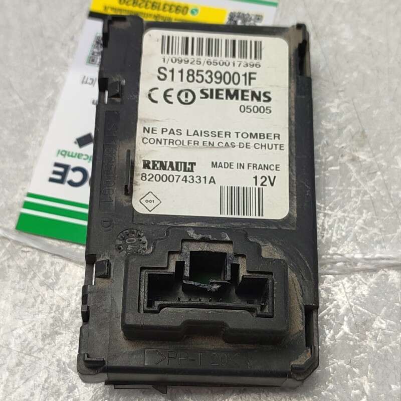 8200074331A centralina sensore immobilizer lettore chiave Renault Megane MK2 2002-10