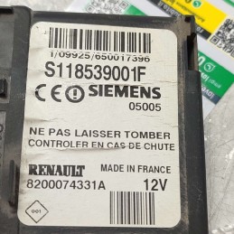 8200074331A centralina sensore immobilizer lettore chiave Renault Megane MK2 2002-10