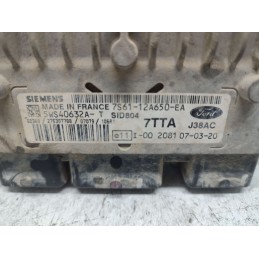 CENTRALINA MOTORE FORD FIESTA 1.4 TDCI SIEMENS 5WS40632A-T 7TTA USATA