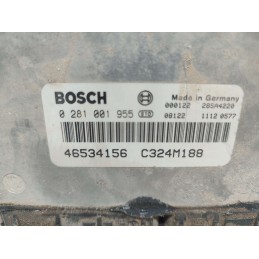 CENTRALINA MOTORE FIAT PUNTO 2° SERIE 188 1.9 JTD BOSCH 0281001955 46534156 USATA 