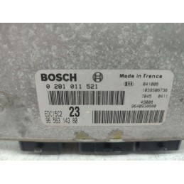CENTRALINA MOTORE CITROËN XSARA PICASSO 2.0 HDI 1999 BOSCH 0281011521 9656314380 
