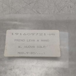191609721 cavo filo fune freno a mano stazionamento VW Golf MK2 Jetta MK2 1983 Seat Toledo MK1 1983-99