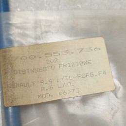 7700553736 cavo fune filo disinnesco frizione Renault R4 L TL Furgonetta F4 R6 L TL