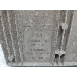 CENTRALINA MOTORE PEUGEOT 206 1.4 BENZINA SAGEM PSA 9643134680 21646087-4 USATA