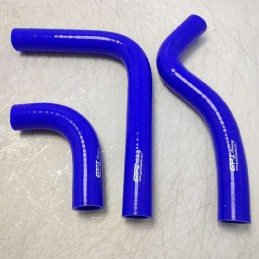Set kit tubi manicotti silicone radiatore Suzuki SJ410 SJ413 Samurai  Santana racing blu refrigerante acqua