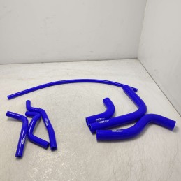 Set kit tubi manicotti silicone radiatore Suzuki SJ410 SJ413 Samurai  Santana racing blu refrigerante acqua