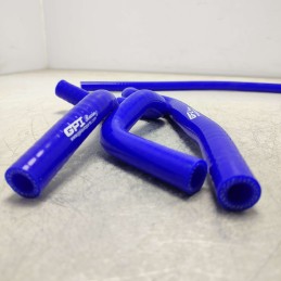 Set kit tubi manicotti silicone radiatore Suzuki SJ410 SJ413 Samurai  Santana racing blu refrigerante acqua