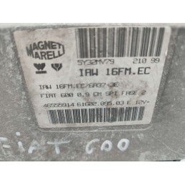 CENTRALINA MOTORE FIAT SEICENTO 900CC MARELLI IAW16FMEC 46555914 USATA