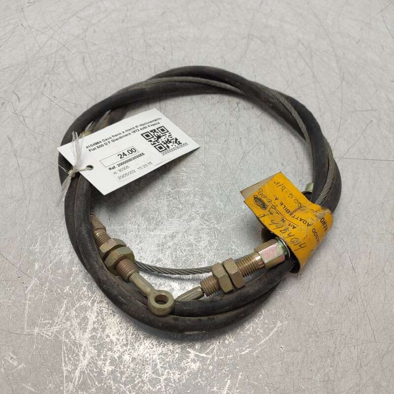 4104964 Cavo freno a mano di stazionamento Fiat 500 D F Giardiniera 1972 auto d'epoca