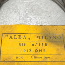 Cavo frizione Fiat 600 d ultimo tipo 1955-69 auto d'epoca