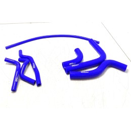 Set tubi manicotti in silicone alta pressione radiatore Suzuki SJ410 SJ413 Samurai  Santana racing blu refrigerante acqua