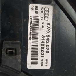 8W9945070 faro fanale gruppo ottico stop Audi A4 B9 Avant S-line 2.0 110 KW 2016 post DX esterno