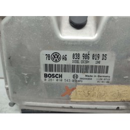 CENTRALINA MOTORE VOLKSWAGEN PASSAT 1.9 TDI 2000 BOSCH 0281010543 038906019DS USATA