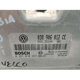 038906012CE CENTRALINA MOTORE SKODA FABIA 1.9 SDI 2000 BOSCH 0281010257 