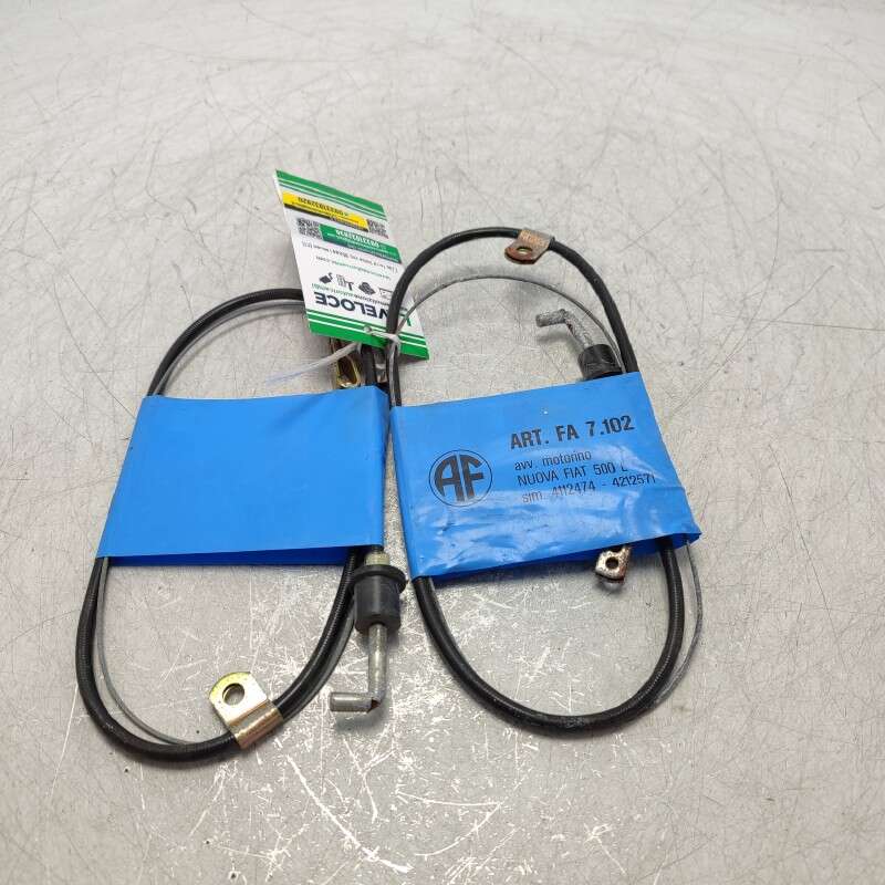 4112474 2XPZ Cavi avviamento motorino Fiat 500 L 1972 4212571