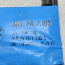 4112474 2XPZ Cavi avviamento motorino Fiat 500 L 1972  4212571