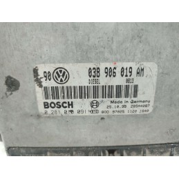 CENTRALINA MOTORE VOLKSWAGEN GOLF IV 4 1.9 TDI  85KW 2001 BOSCH 0281010091 038906019AM USATA