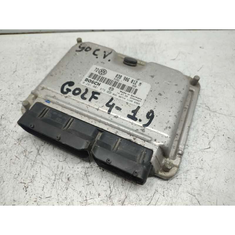 CENTRALINA MOTORE VOLKSWAGEN GOLF IV 4 1.9 TDI 90CV BOSCH 0281001979 038906012M USATA