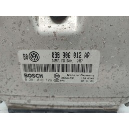 038906012AP CENTRALINA MOTORE VOLKSWAGEN GOLF IV 4 1.9 TDI 1997-03 BOSCH 0281010126 