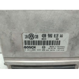CENTRALINA MOTORE VOLKSWAGEN PASSAT B5 1.8 BENZINA BOSCH 0261206449 4B0906018AA USATA