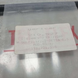 191.721.335 Cavo disinnesto frizione VW Golf 1.1 1.2 Jetta 1.3 1983 