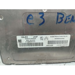 CENTRALINA MOTORE CITROËN C3 MK2 1.1 BENZINA VALEO J34P 9351672181 21586539-8A USATA