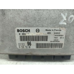 9653873280 CENTRALINA MOTORE PEUGEOT 307 2.0 HDI 2004 BOSCH 0281011341
