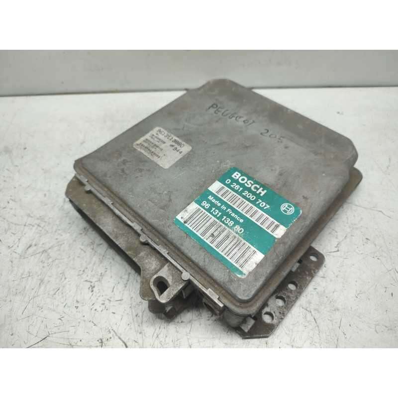 CENTRALINA MOTORE PEUGEOT 205 1.1 BENZINA BOSCH 0261200707 9613113880 USATA