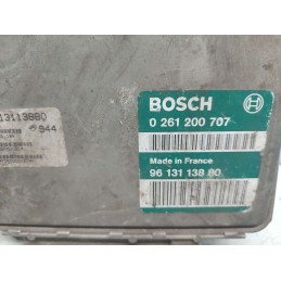 CENTRALINA MOTORE PEUGEOT 205 1.1 BENZINA BOSCH 0261200707 9613113880 USATA