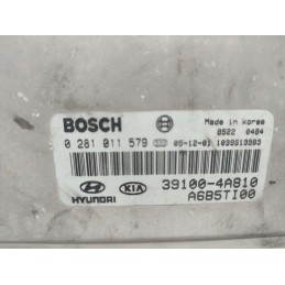CENTRALINA MOTORE KIA SORENTO 2.5 CRDI 2002-06 BOSCH 0281011579 39100-4A810 USATA