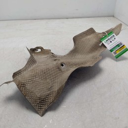 8W0399299F scudo paratia termica alluminio Audi A4 B9 Avant S-line  2.0 110 KW 2016 DEU anteriore sinistro