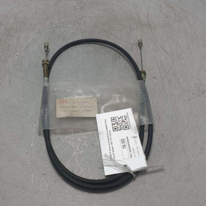 1520577 Cavo acceleratore a pedale Ford Transit diesel 1971-73 144cm