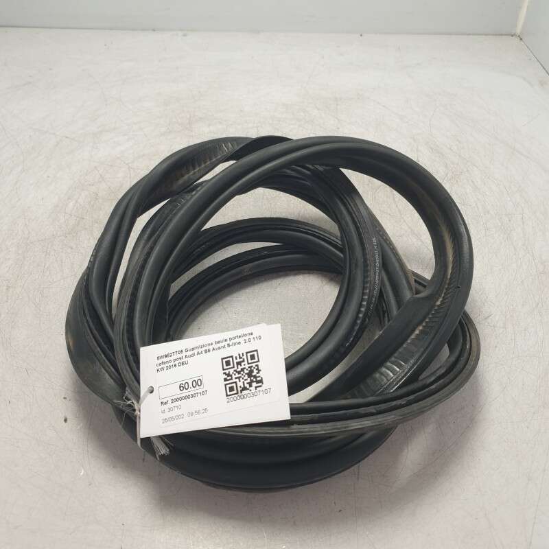 8W9827705 Guarnizione baule portellone cofano post Audi A4 B9 Avant S-line 2.0 110 KW 2016 DEU