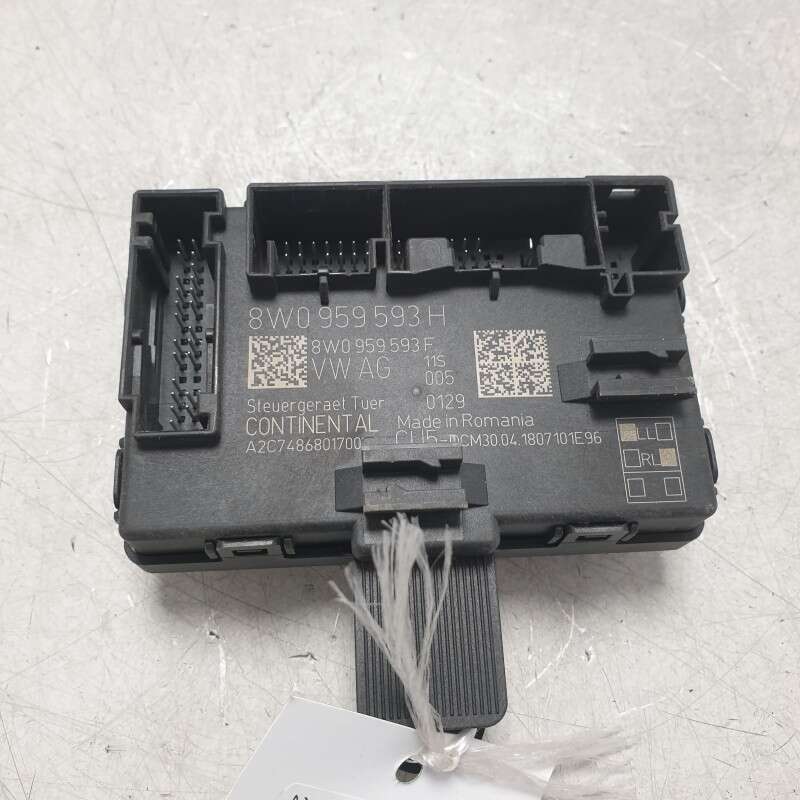 8W0959593H Centralina comfort ant sx Audi A4 B9 Avant S-line 2.0 110 KW 2016 DEU