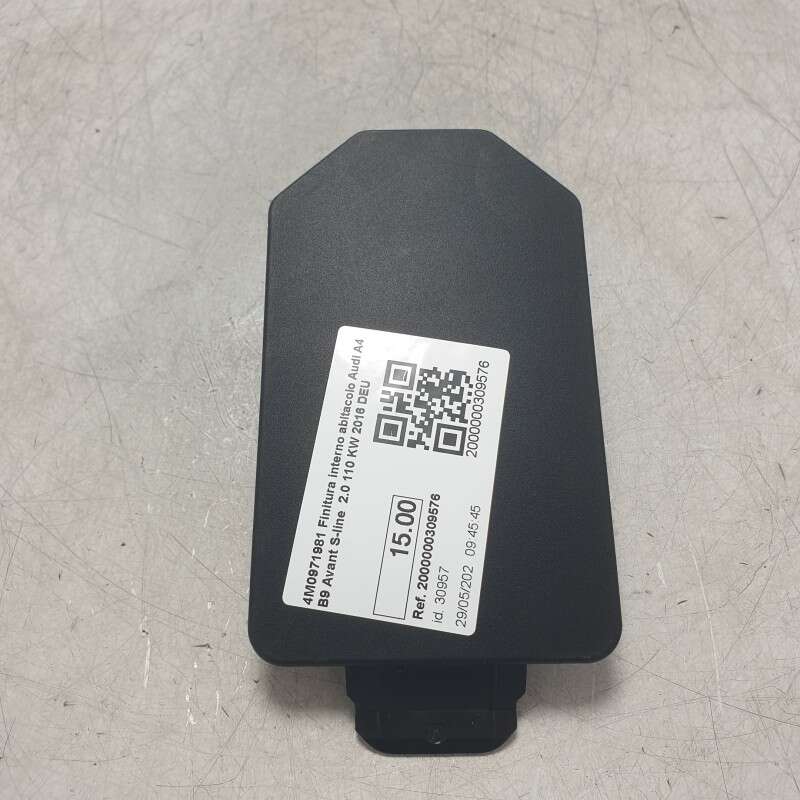 4M0971981 Finitura interno abitacolo Audi A4 B9 Avant S-line 2.0 110 KW 2016 DEU