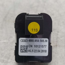 4M0959565 Interruttore pulsante ant sx Audi A4 B9 Avant S-line  2.0 110 KW 2016 DEU
