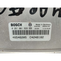 CENTRALINA MOTORE FIAT MAREA BRAVA/O 1.9 JTD 1995-03 BOSCH 0281001928 46546205 C424B182 USATA